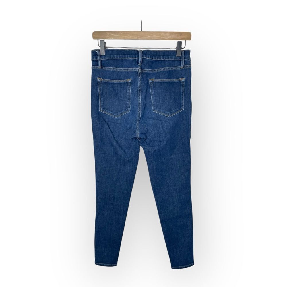 FRAME 24-hour High Waist Crop Skinny Jeans In Henning Size 29 - Picture 4 of 7